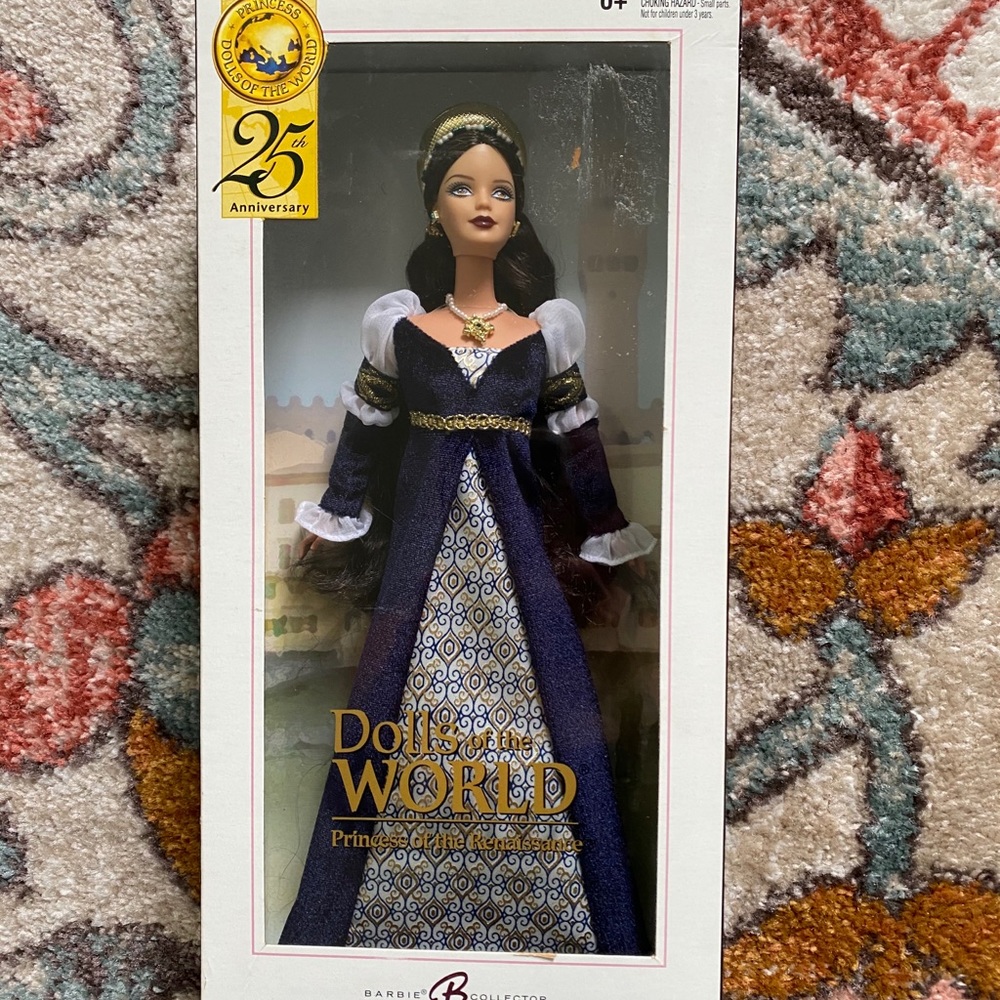 25th anniversary pink label edition barbie doll
